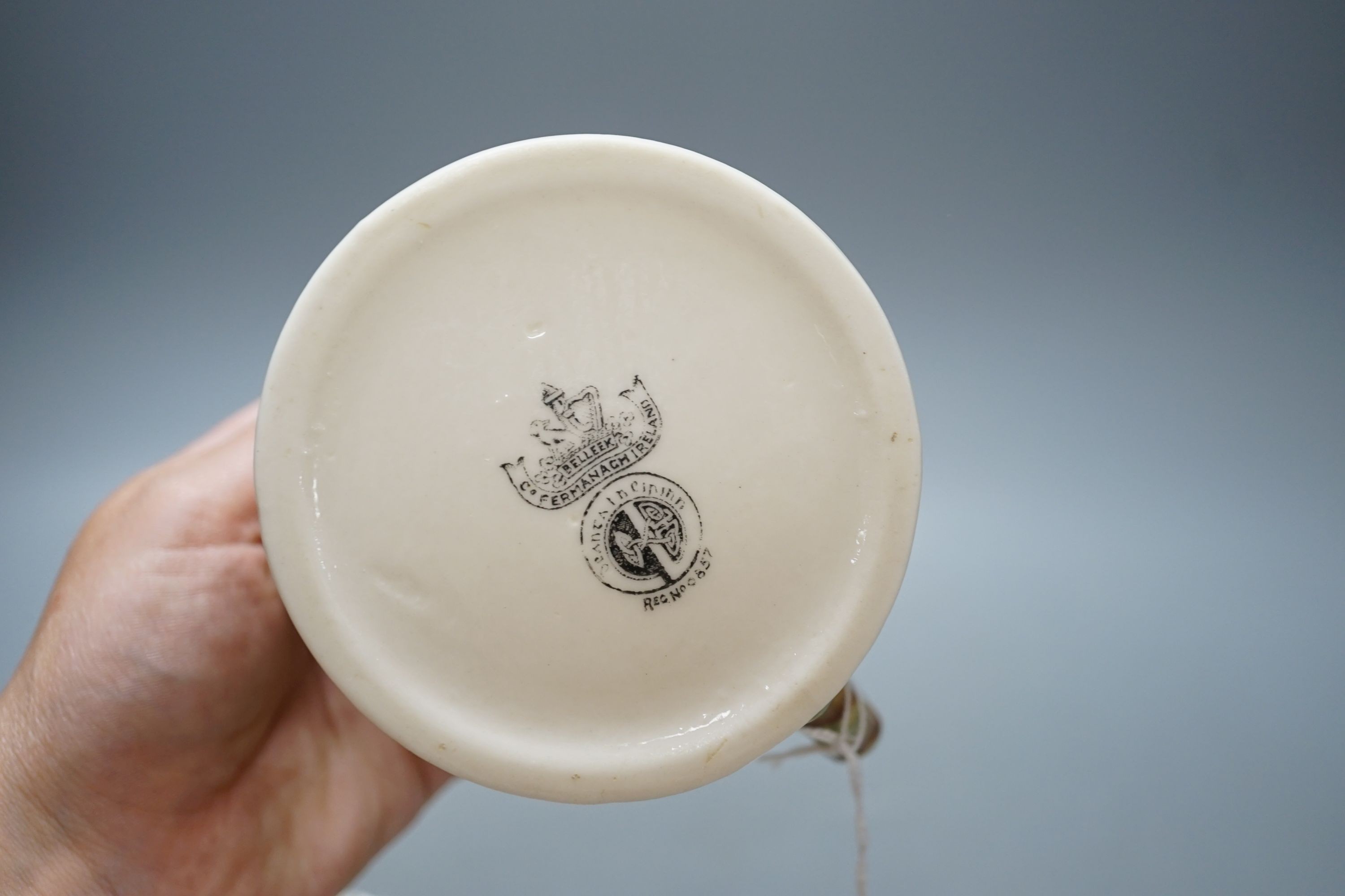 A group of five Belleek wares